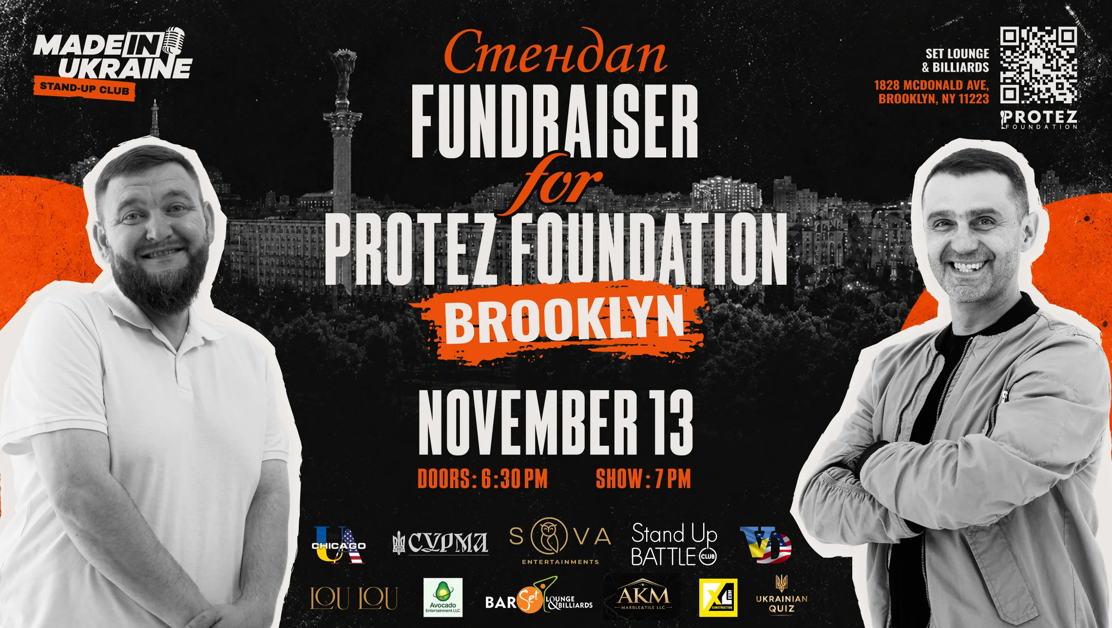 Charity Stand Up in Brooklyn, NY (NEW DATE)